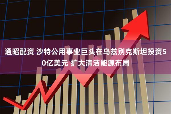 通昭配资 沙特公用事业巨头在乌兹别克斯坦投资50亿美元 扩大清洁能源布局